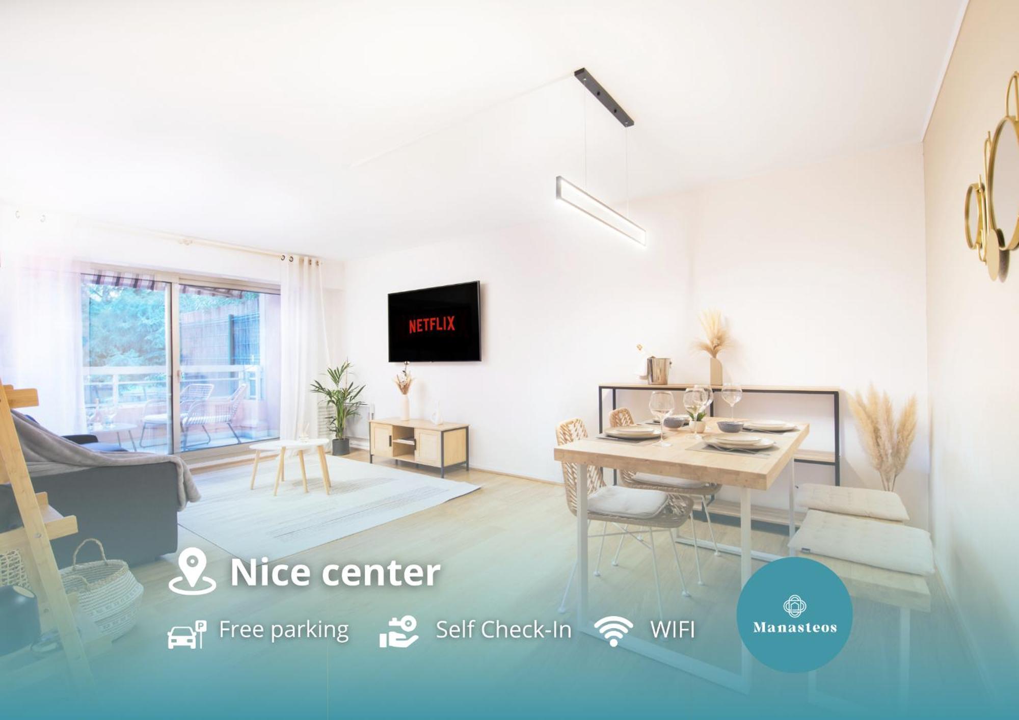 Appartement Renove - Terrasse - Parking - Bm نيس المظهر الخارجي الصورة